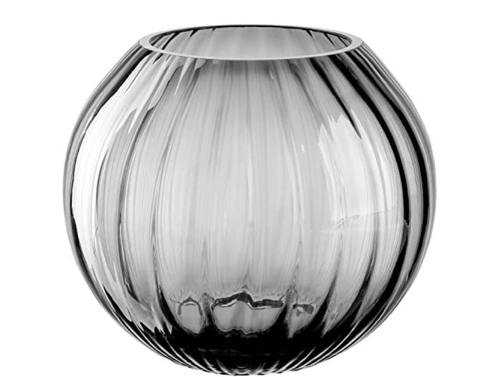 LEONARDO HOME POESIA 038939 Vase sphérique en verre Gris 13 cm