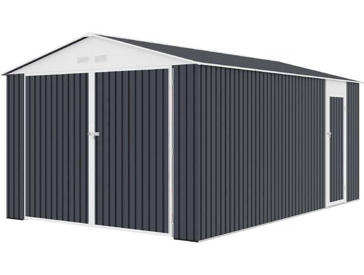 Metallgarage \ Houston\ 15,36 m² - Anthrazit