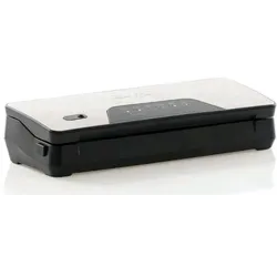 Girmi Automatische Vakuummaschine, Vakuumiergerät, Schwarz, Silber