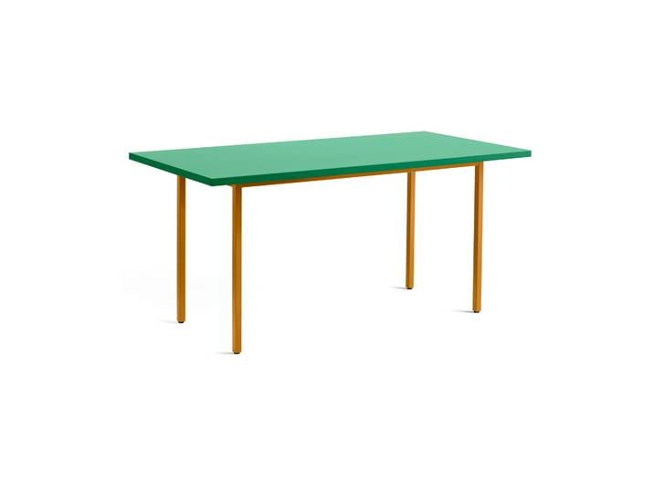 HAY Two-Colour Esstisch 82x160 cm Ochre-green mint