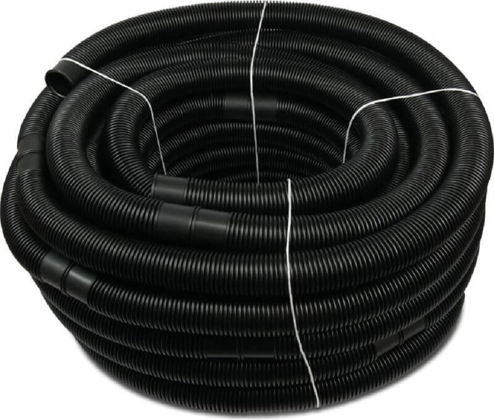 COIL Slang voor zwembadfilters en pompen, zwart, Diameter: 38 mm, Lengte: 1,04 m