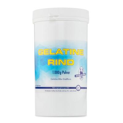 Gelatine Rind Pulver Beutel 1000 g