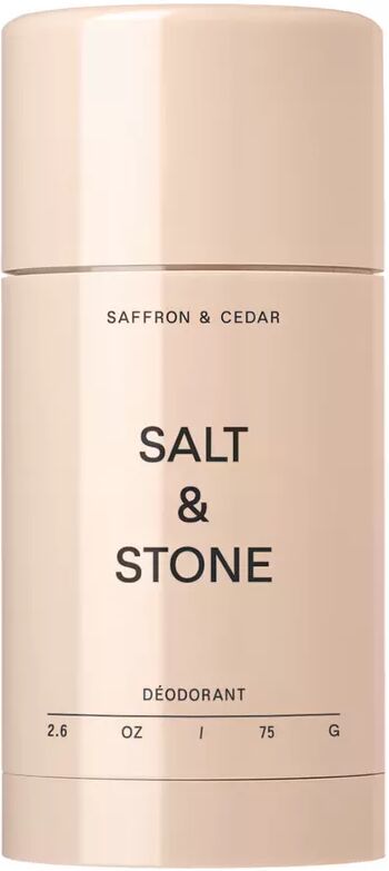 Salt & Stone - Deodorant - Safran und Zeder, 75 g, Fantasie