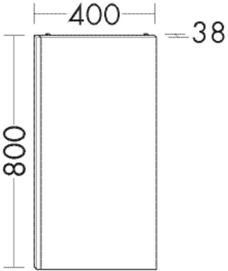 Burgbad Leuchtspiegel Bel Thermo 800x400x38 bel Thermo, SIHO040RPN089 SIHO040RPN089