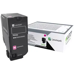 Lexmark Original Toner Standard Variante - CX735 magenta 16200 Seiten (81C0X30)