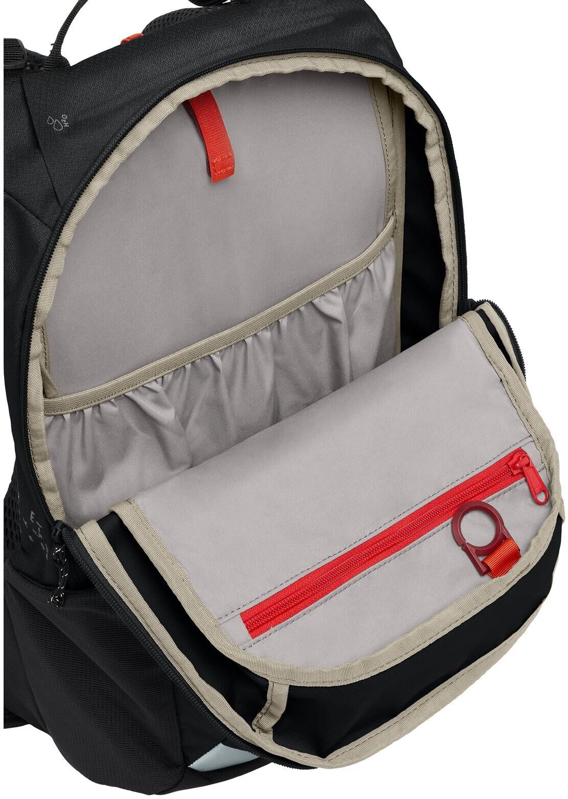 Fahrradrucksack VAUDE "Women's Trailvent 10", schwarz, Rucksäcke, Damen, B/H/T: 21cm x 21cm, Polyester, Fahrradrucksack, H:21cm T:21cm schwarz B/H/T: 21cm x 21cm