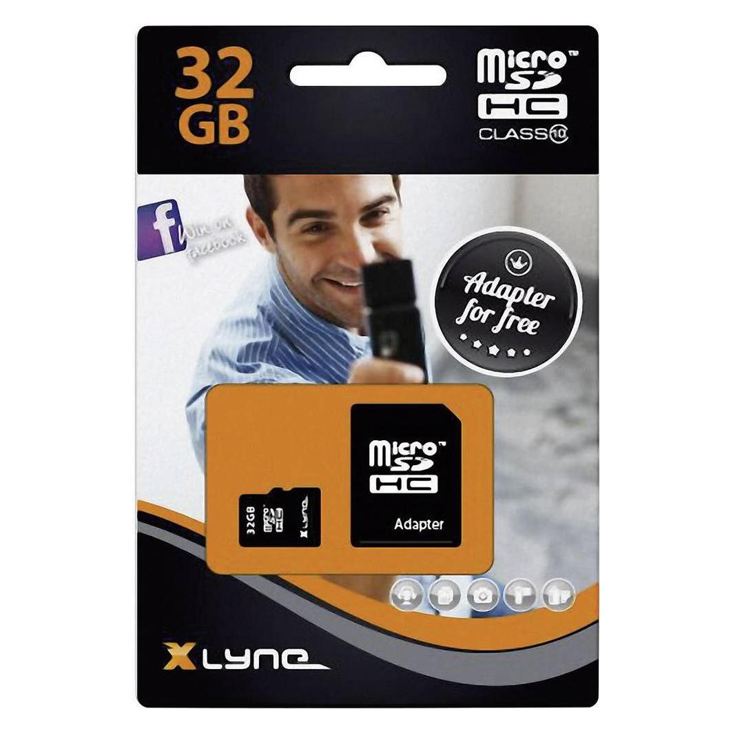 32 GB XLYNE MicroSDHC Card Class 10 7432001 (32 GB, microSDHC) (7432001)