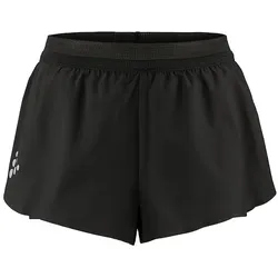 CRAFT Pro Hypervent Split Laufshorts 2 Damen 999000 - black L
