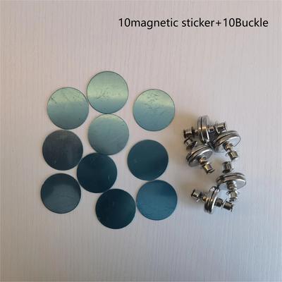 Inspired Finds Modern Metal Magnetic Curtain Hooks Wall Mounted Magnetic Buckles For Easy Curtain Holdback 5 Pairs 17mm