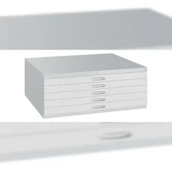 C+P Flachablageschrank Serie 7100_7200, H420xB1100xT765mm