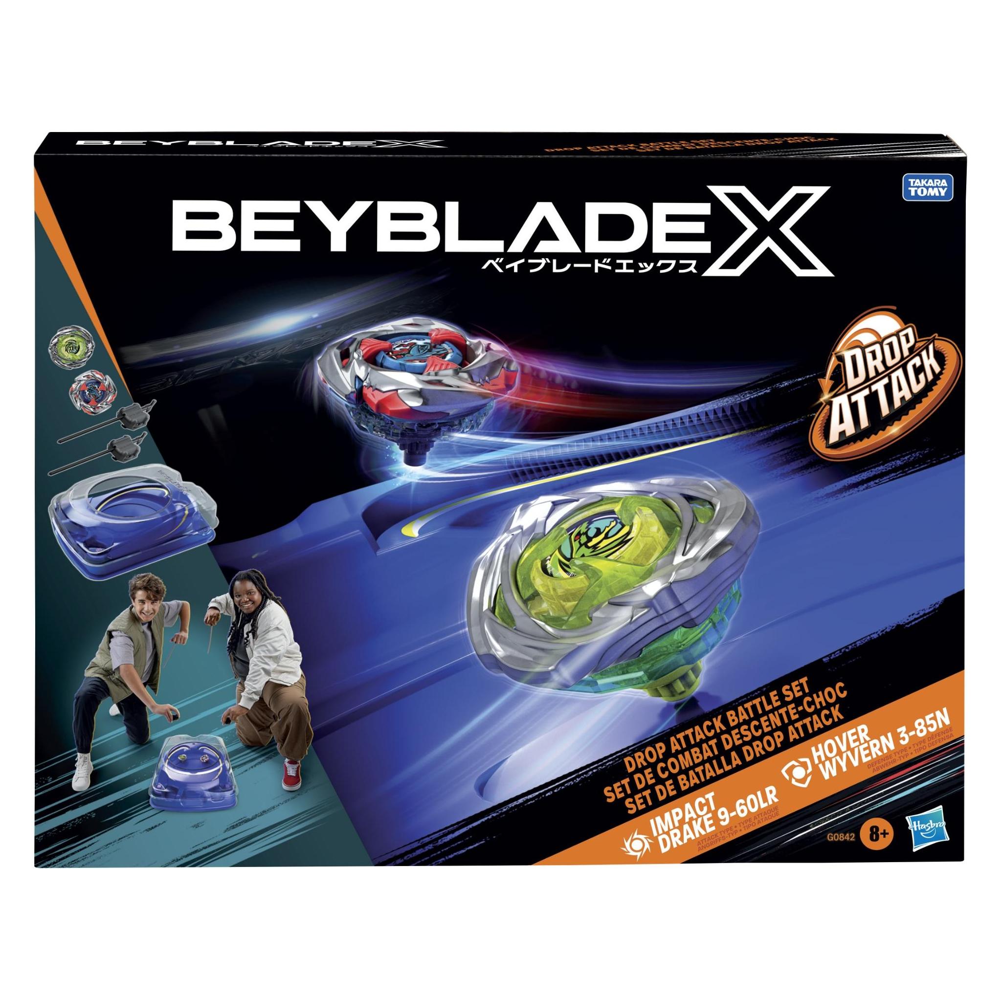 Hasbro Beyblade X Drop Attack Battle Set (Deutsch) (G0842EP4)