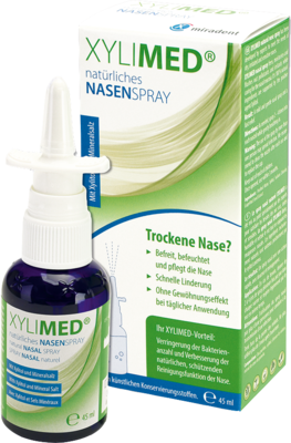 Hager Pharma GmbH MIRADENT Xylimed natürliches Nasenspray 45 ml 14001150