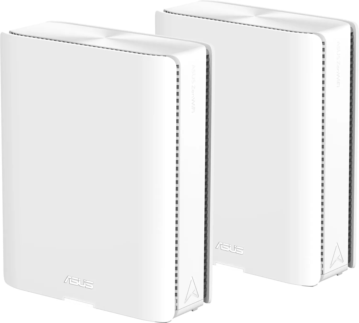 ASUS ZenWiFi BQ16 BE25000 Weiß kombinierbarer Router Home Mesh WiFi 7 System 2er-Pack 90IG08K0-MO3N2V
