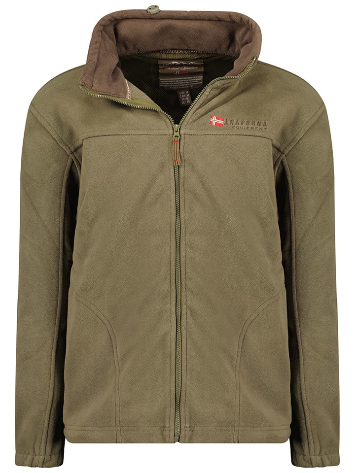ANAPURNA Fleecejacke "Uranium" in Khaki - S