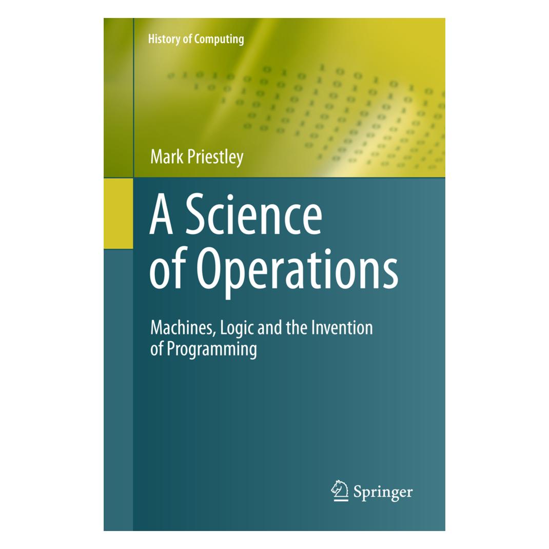Springer A Science of Operations (Englisch, Softcover, Mark Priestley) (55519774)