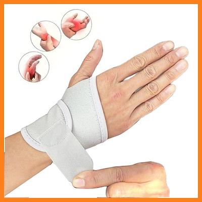 1 Packung Handgelenkstütze/Karpaltunnel/Handgelenkstütze/Handstütze verstellbare Handgelenkstütze zur Linderung von Gelenkschmerzen bei Arthritis und Sehnenentzündung (schwarz)