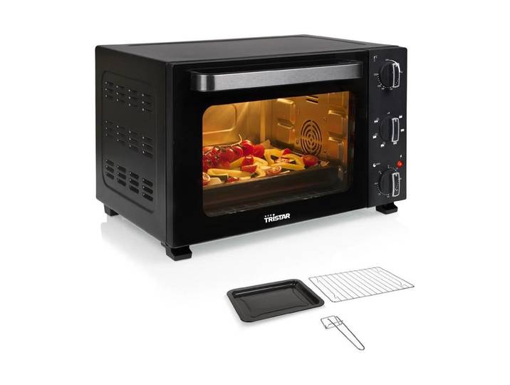 TRISTAR Minibackofen OV-3627 , schwarz, B:48,5cm H:31,2cm T:40cm, Minibacköfen, Minibackofen
