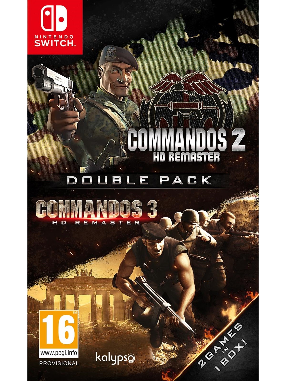 Commandos 2 + 3 - HD Remaster - Nintendo Switch - Action - PEGI 16