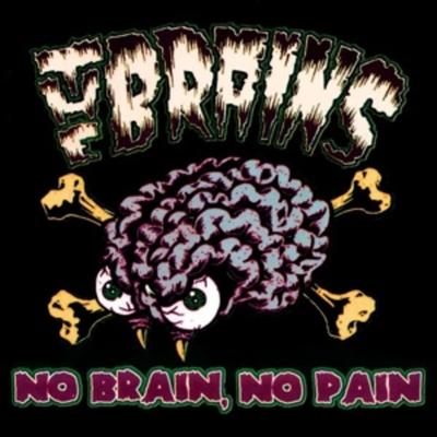 No Brain,No Pain [PURPLE/GREEN HAZE SPLATTER] - The Brains, Vinyl