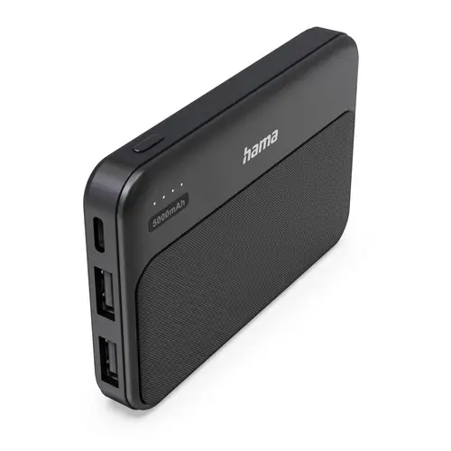 Hama Powerbank 5000 mAh Fast Charge LiPo Anthrazit