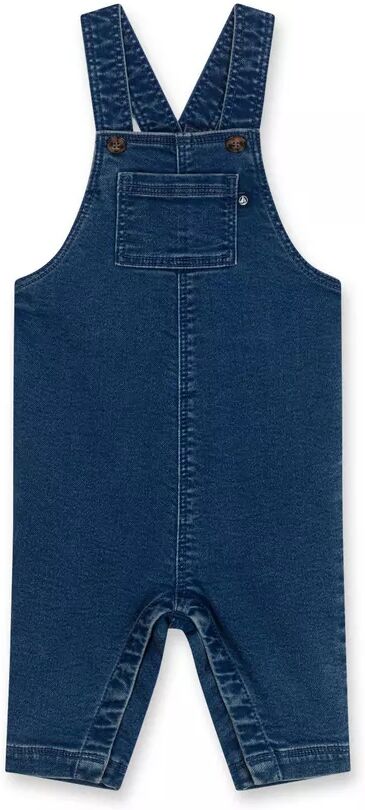 Petit Bateau - Latzhose, 36M, Blau Denim