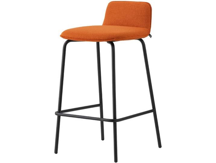CONNUBIA Barhocker Riley Soft ocker Metall H 80 cm