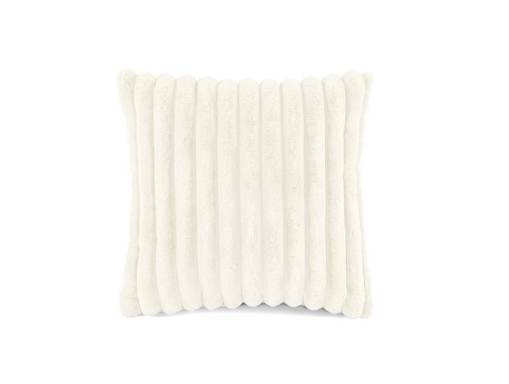 Dekokissen Tiseco Rabbit Stripe 45 x 45 cm , weiss (elfenbein), B:45cm L:45cm, Polyester, Dekokissen_Sitzkissen_Kissenhüllen, Dekokissen