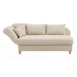 Max Winzer Récamiere   , creme , Maße (cm): B: 190 H: 82