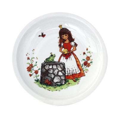 Eschenbach Porzellan Eschenbach Kinder Teller tief 20 cm Froschkönig