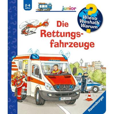 Die Rettungsfahrzeuge / Wieso? Weshalb? Warum? Junior Bd. 23, Gebundene Ausgabe von Andrea Erne, Ravensburger Verlag GmbH
