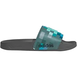 adidas Adilette Shower Minecraft Badelatschen HQ2584 - grey four/grey four/grey four 38