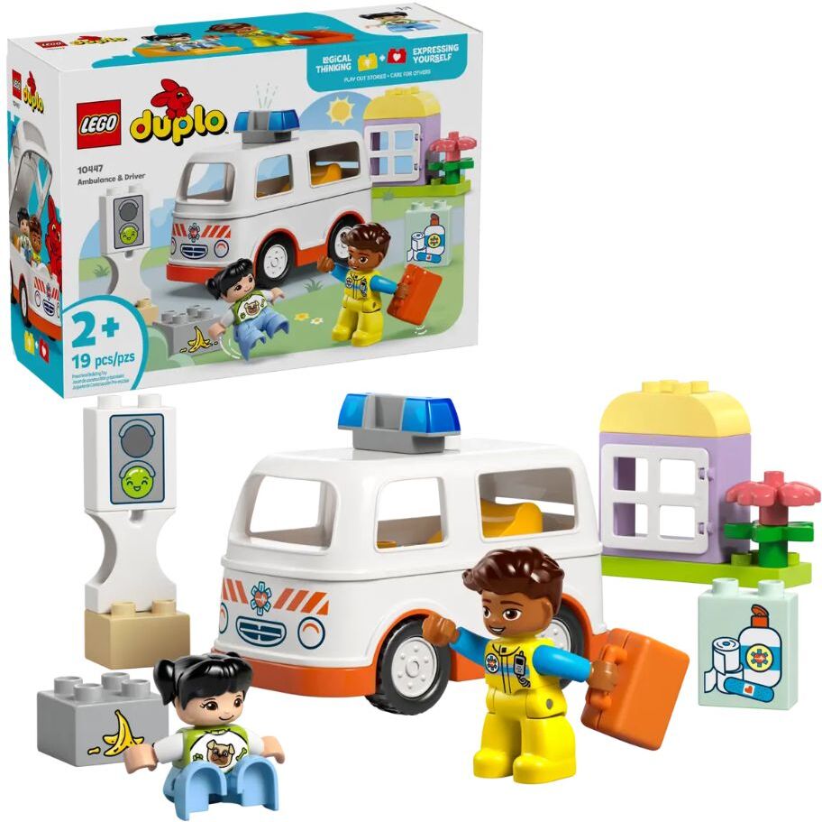 Lego Ambulans och förare DUPLO 19 delar