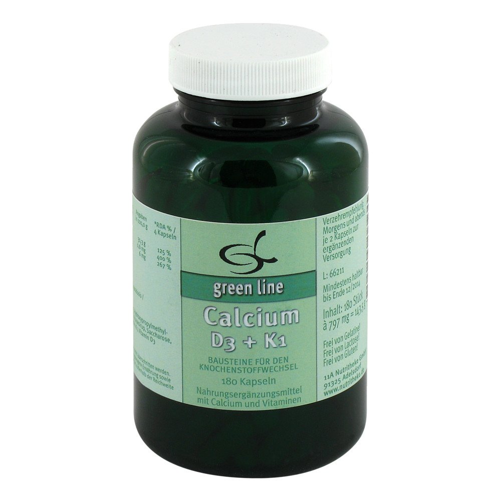 11 A Nutritheke GmbH Calcium D3+k1 Kapseln 06565341