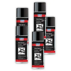 5x Rostschutz LIQUI MOLY 1540 Zinkspray Grundierung Zink-Spray Lackierung 400ml