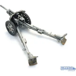 Artitec Fertigmodell Wehrmacht 10,5cm LeFH 18 Winter in Stellung 6870747
