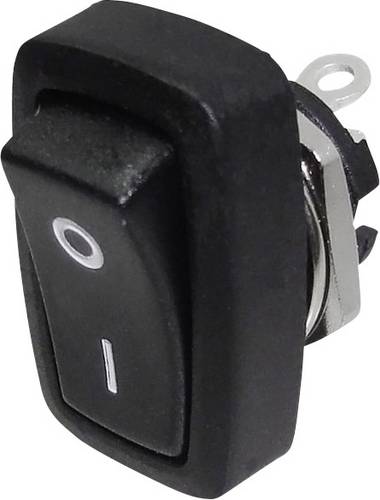 TRU Components 1587654 Wippschalter TC-R13-228A-05 250 V/AC 6A 1 x Aus/Ein rastend