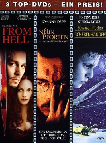 Johnny Depp - Johnny Depp Box (3 DVDs) - Preis vom 30.09.2026 09:01:18 h