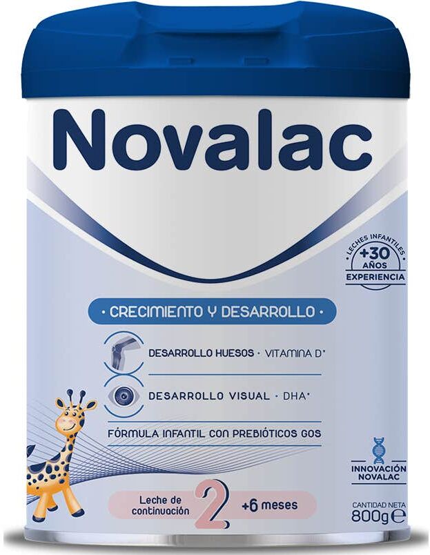 Novalac 2 Leche Continuación +6m 800g