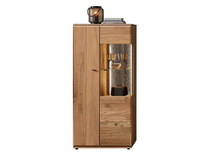 Wohn-Concept Rödemis Vitrine Wildeiche Bianco