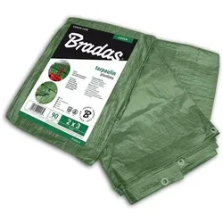 Bradas, Abdeckplane, Universal Abdeckplane Gewebeplane 90g/qm, grün (8 x 12 m) (12 x 8 m)
