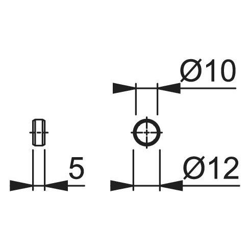 Magni HOPPE Nocken-Aufsteckring (Türgriff) (228824)