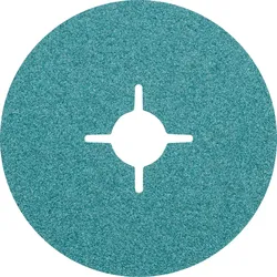 PFERD TOOLS Zirkon Fiberscheibe Z für hohen Abtrag auf Stahl - 64205111