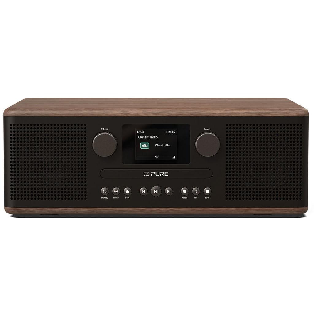 Pure Classic C-D6 Digitalradio Coffee Schwarz/Walnuss EU/UK 252985