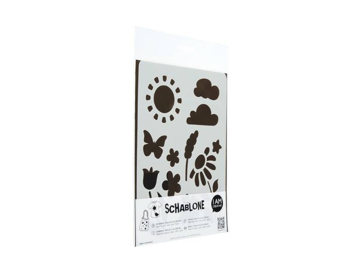 I AM Creative Schablone Kids Sommertag DIN A5