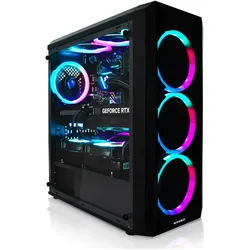 Greed Mk2 Intel Pro (1000 GB, 32 GB, Intel Core i7-12700F, GeForce RTX 5070), PC, Schwarz