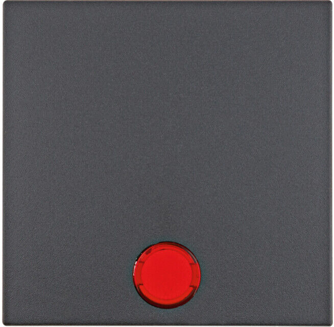 Berker Interrupteur basculant anthracite mat avec 5 lentilles fournies 16211606 (16211606)