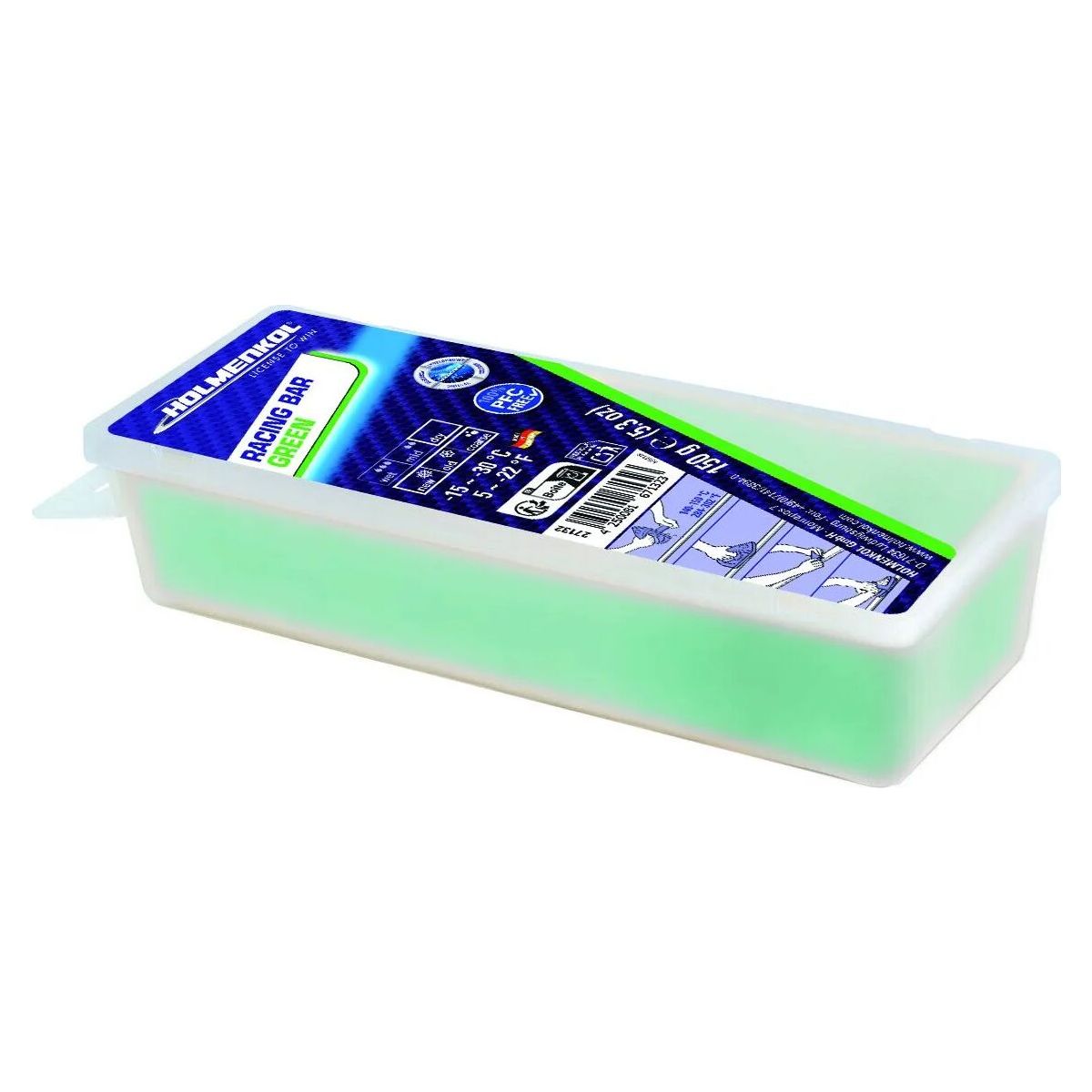 Holmenkol Racing Bar Green 150g 27132