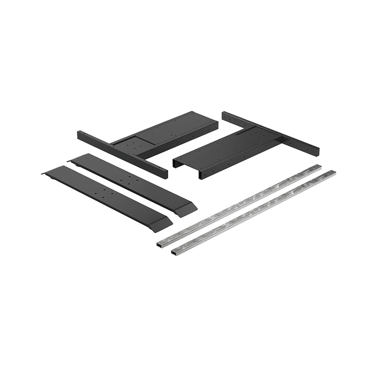 Hettich LegaDrive Systems Gestell-Modul Basic, graphitgrau