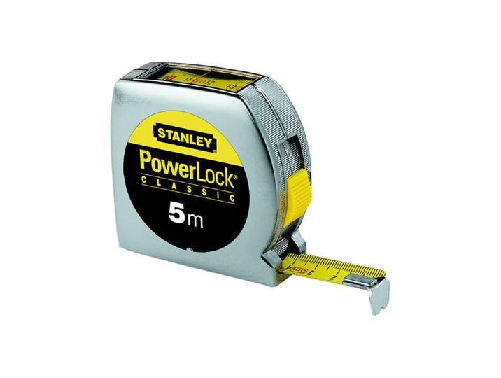 Stanley Powerlock Rollmeter mit Sichtfenster