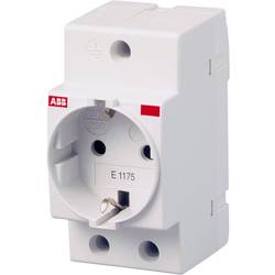 Hutschienen-Steckdose ohne Klappdeckel ABB E1175 Grau 2CSM210000R0721